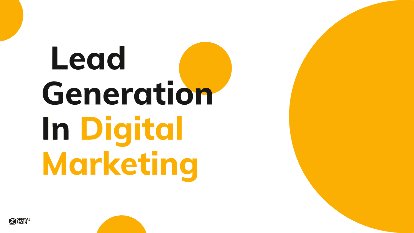  LEAD GENERATION DIGITAL MARKETING COURSE